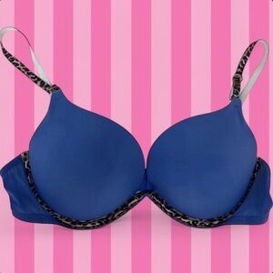 VS Y2K ‘Very Sexy’ Push-Up Bra w/ Leopard Print Detail